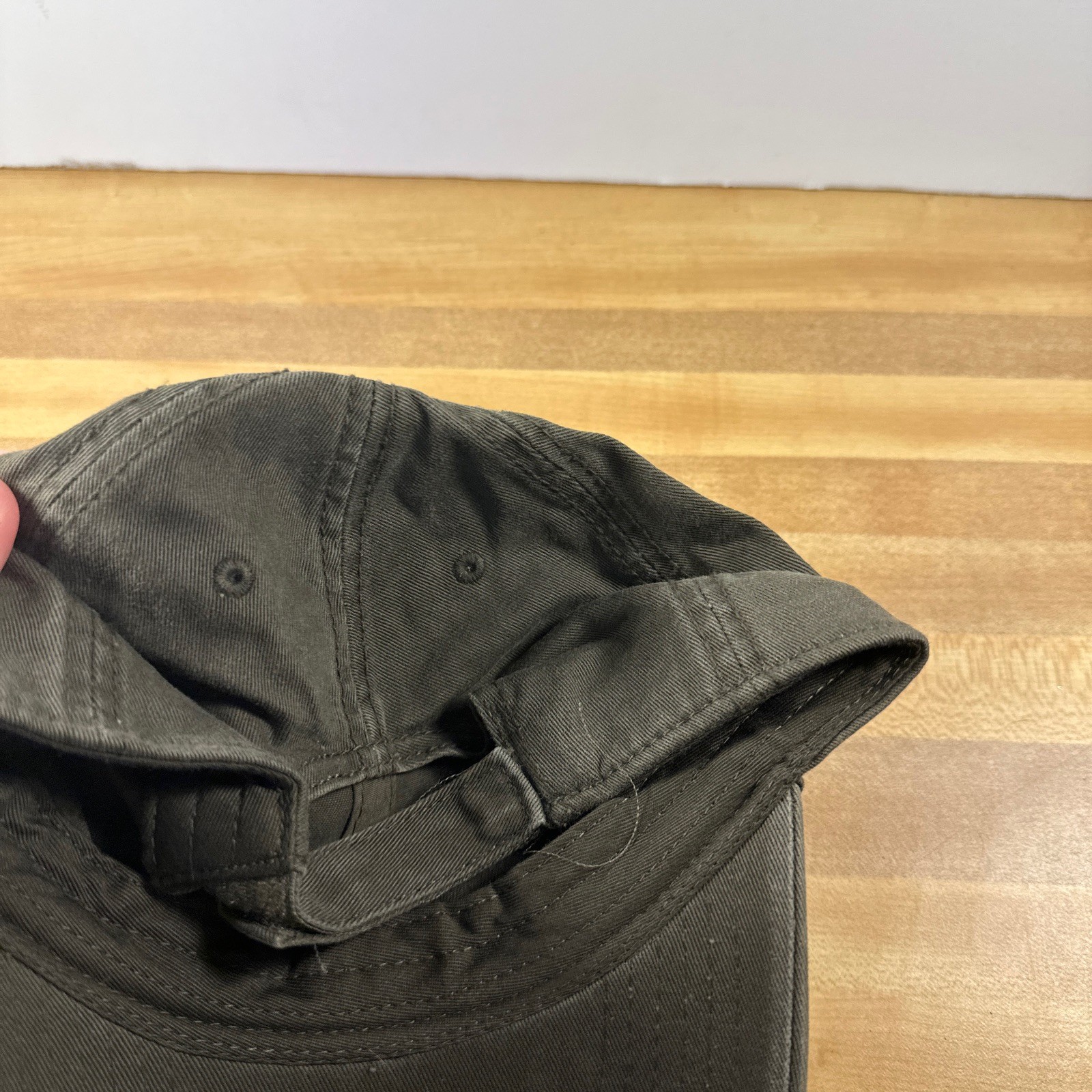 Plain Solid Gray Hat Adjustable Adult Size OSFA G… - image 4