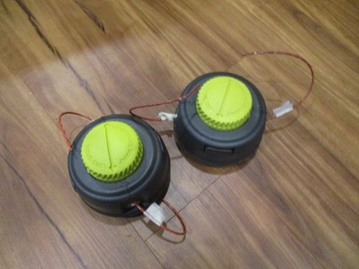 2 Genuine Ryobi Bump Heads * Fits Models RY253SS, RY253SSVNM, RY4CSS, RY4CSSVNM