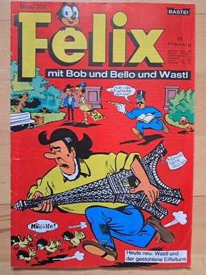 Felix No.368 with Bob and Bello and Wastl - Bastion Comic Book Z1-2