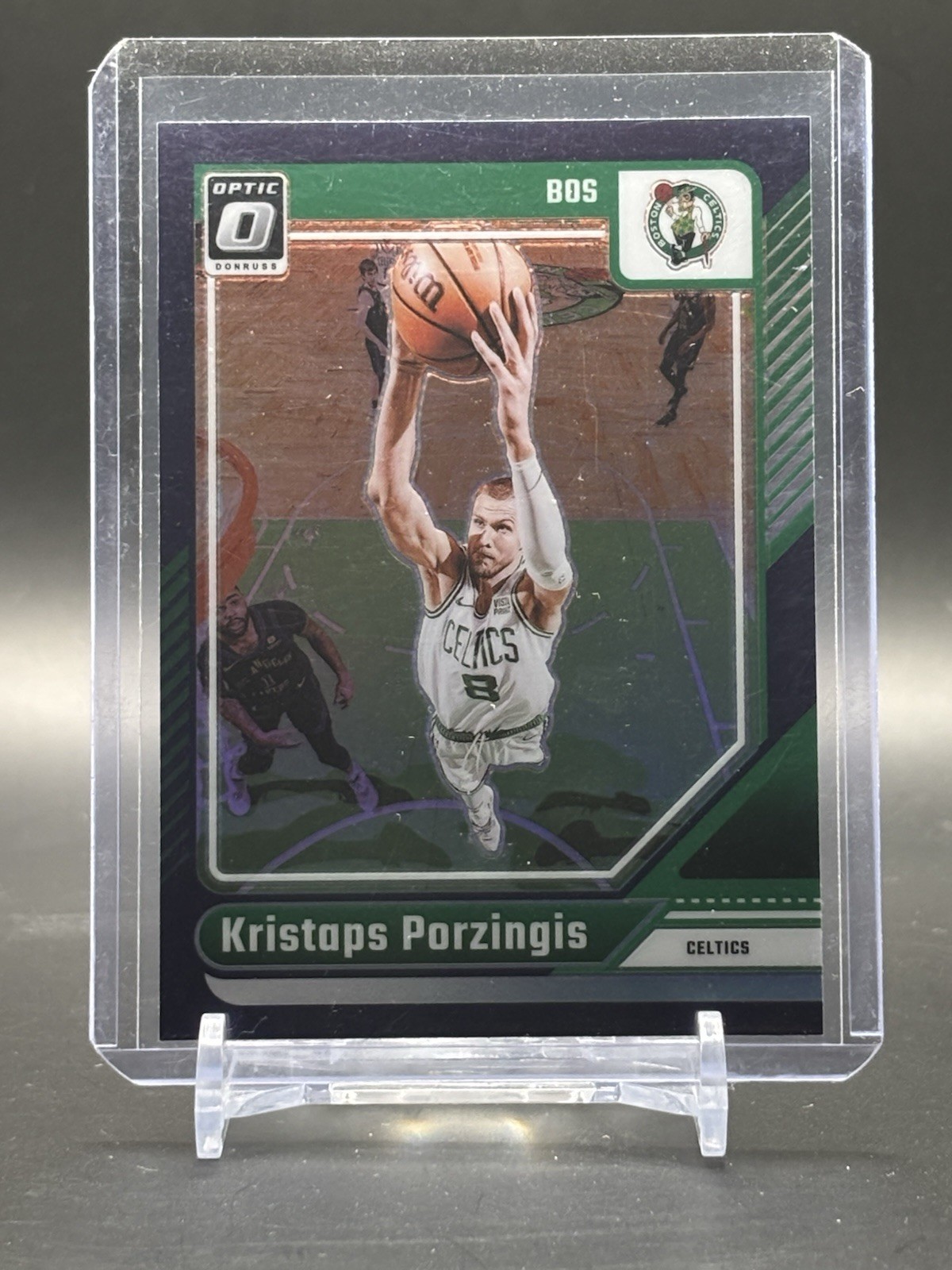 2020-21 Panini Donruss Optic - Kristaps Porzingis #82 Purple Holo