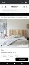 Tikamoon Driftwood Headboard 180cm Solid Wood