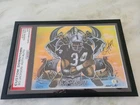 Bo Jackson Custom Downtown   Autographed Authenticated Painting Las Vegas...