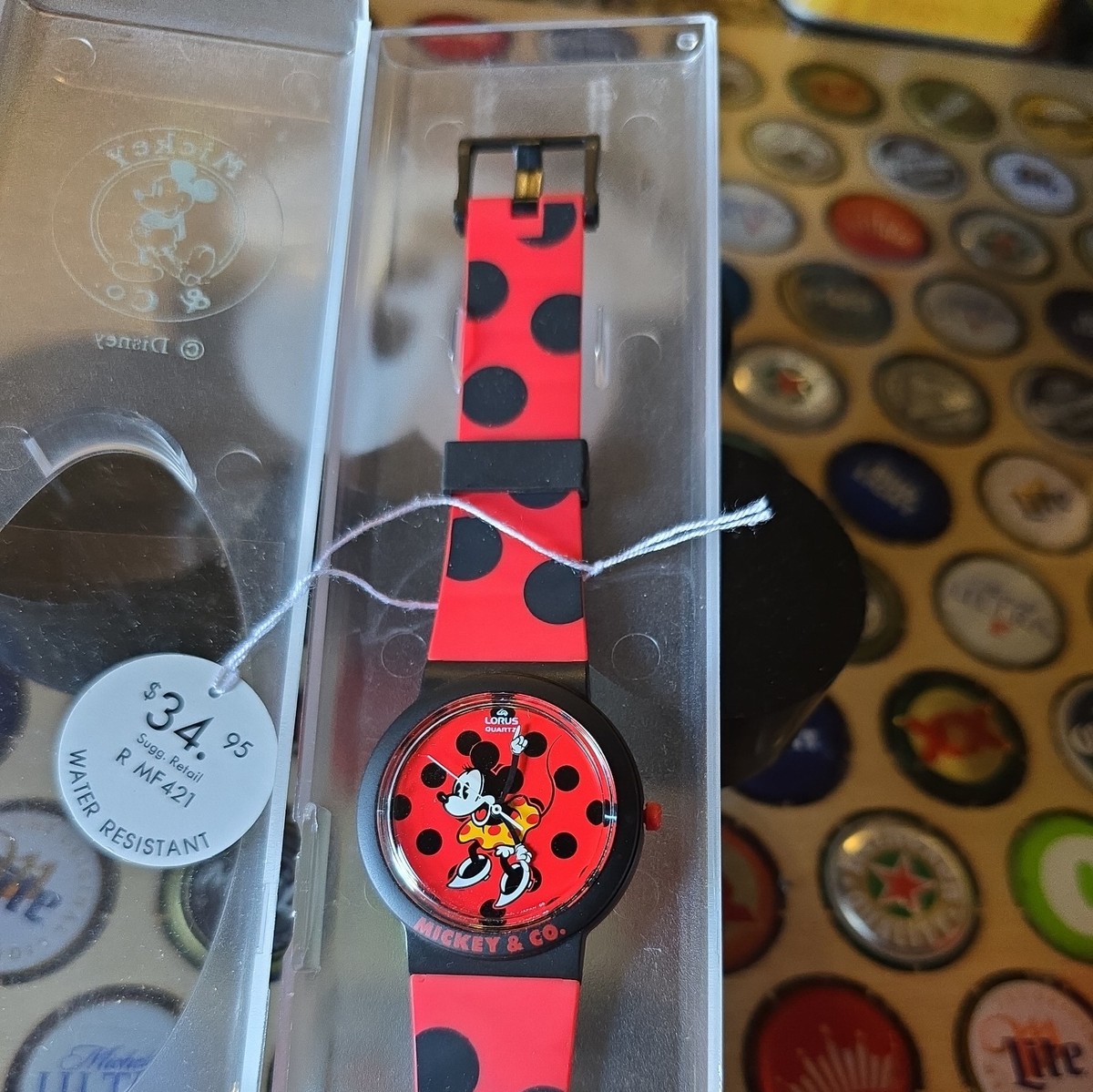 Vintage Lorus Disney Women Wristwatch Minnie Mouse Analog Quartz Watch Vintage Mickey Mouse & Minnie Mouse Ladies Wristwatch  main image 2