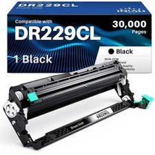 DR229CL Black Drum Unit For Brother HL-L3220CDW L3280CDW MFC-L3720CDW 1 Pack