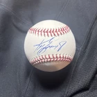 Ken Griffey Jr. Autographed Baseball with ball case No COA