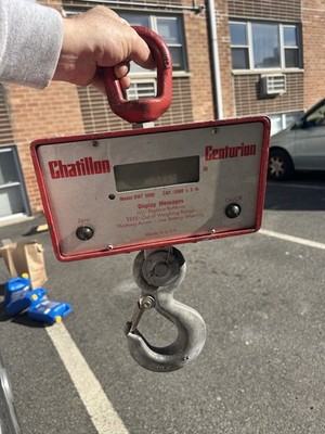 Chatillon Centurion Model DWT 5000 digital crane scale