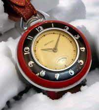 RARE VINTAGE SENTINEL ELINGRAHAM USA MEN'S POCKET WATCH FOR PARTS 