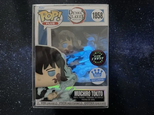 Funko Pop! Demon Slayer Muichiro Tokito Funko Shop Exclusive #1858 GITD Chase