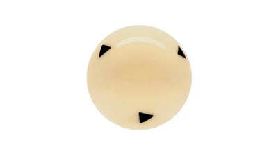 PREDATOR/ARAMITH New Predator Arcos Reserve Cue Ball with Black Triangles - Replacement Cue Ball