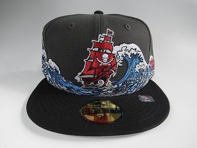 NFL Tampa Bay Buccaneers Bucs Tidal Wave New Era 59FIFTY 5950