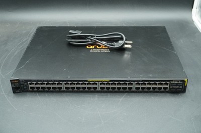HPE Aruba 2530-48G 48-Port PoE+ GbE & 4-Port SFP Network Switch J9772A *Tested*