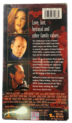 Vanya on 42nd Street (VHS, 1995, Closed Captioned) for sale online