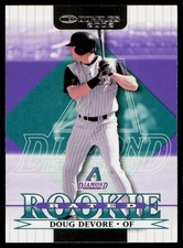 2002 Donruss #174 Doug DeVore Rated Rookie  Arizona Diamondbacks Baseball Card. rookie card picture