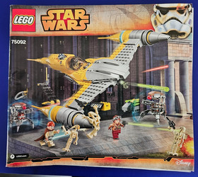 Lego Star Wars: Naboo Starfighter (75092) with open box & all pieces