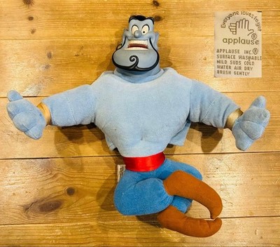 stuffed doll 90s applaus genie puppet aladdin rare