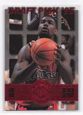 Lou Roe 1995 Press Pass Premium Draft Picks Die Cuts Red #25