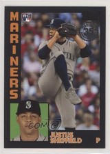 2019 Topps 1984 Baseball Rookies Black 198/299 Justus Sheffield #84R-JSH 0c2