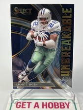 Emmitt Smith 2020 Panini Select Unbreakable #U3 Insert Dallas Cowboys Football