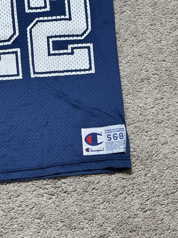 Vintage YOUTH 90s 22 Champion Emmitt Smith Dallas Cowboys football jersey nfl - Image 3 of 4