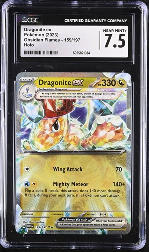 Dragonite ex graded CGC 7.5 for sale on eBay