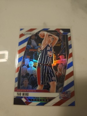 Yao Ming Red, White & Blue Prizm  