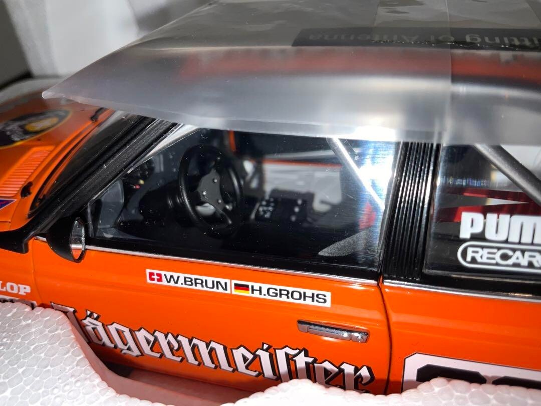 1/18 AUTOart BMW 635CSi #36 Orange w/ Box From Japan Model