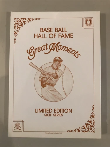 Baseball Hall of Fame Perez-Steele GREAT MOMENTS Sixth Series 1990 Complete Set!