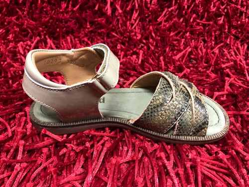 Sandalen Kinder Bisgaard Größe En 29 Khaki Farbe Neu - Bild 5 von 8