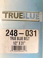 248-031 1/2"x 31" Belt Compatible with/Replacement for Simplicity, John Deere