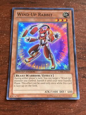 Wind-up Rabbit CT09-EN010 Super Rare Limited Edition B7393