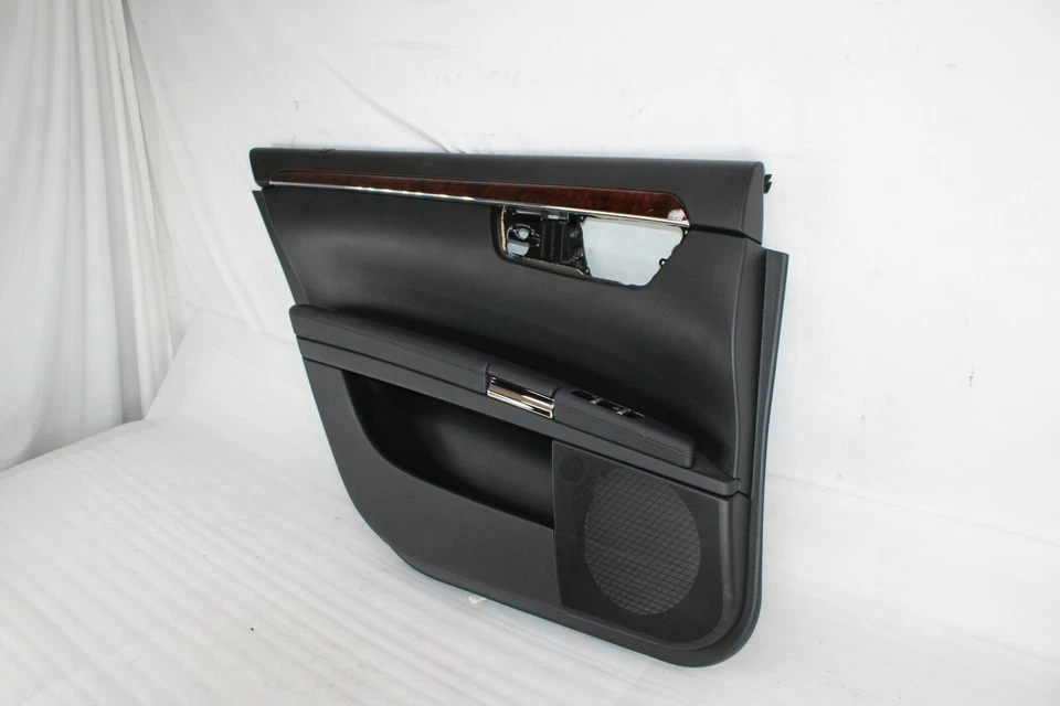 🚀 2007 - 2013 MERCEDES S550 W221 REAR LEFT DRIVER DOOR PANEL W/ SWITCHES OEM - Image 3 of 4