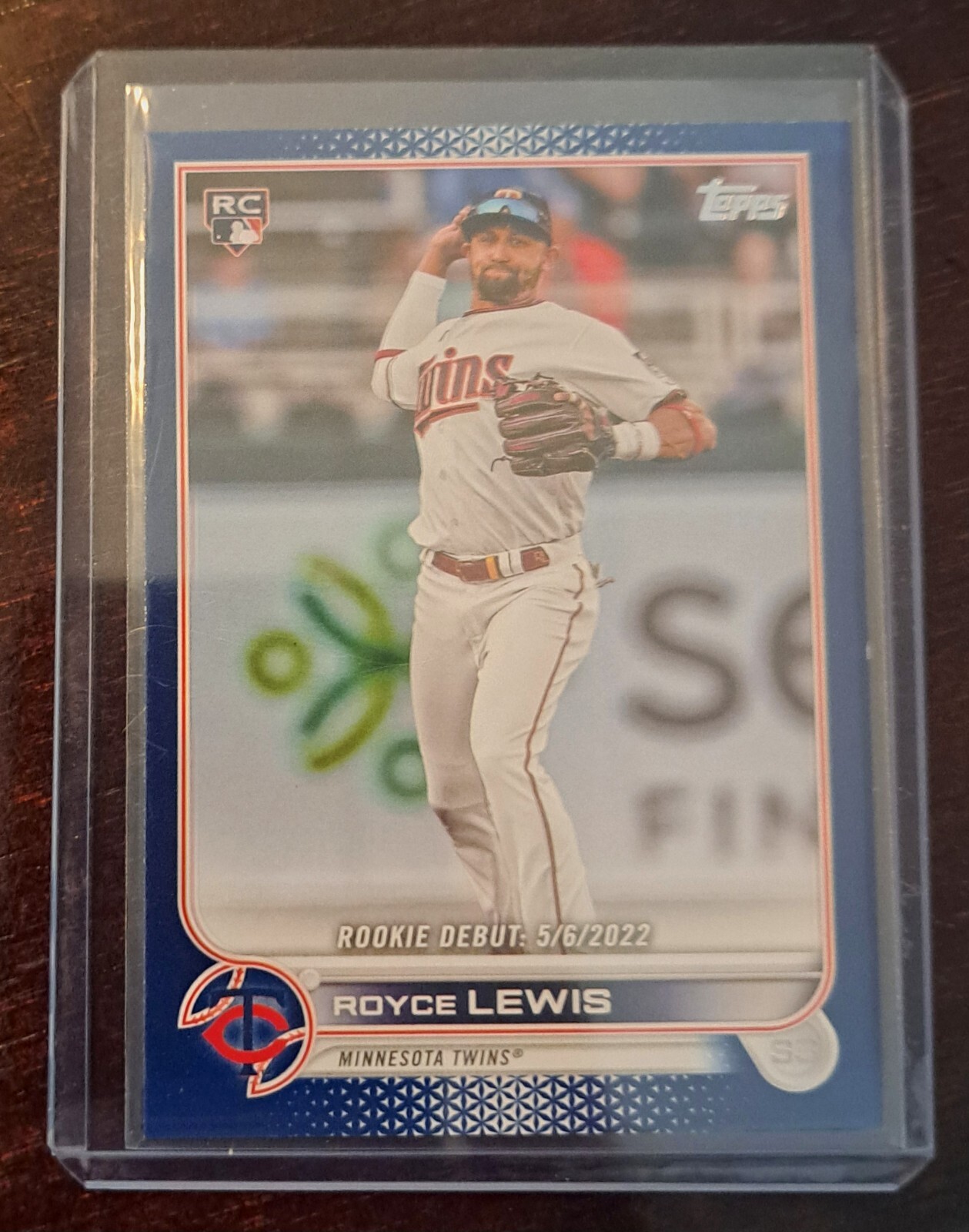 2022 Topps Update Series - Rookie Debut Royal Blue #US149 Royce Lewis (RC)