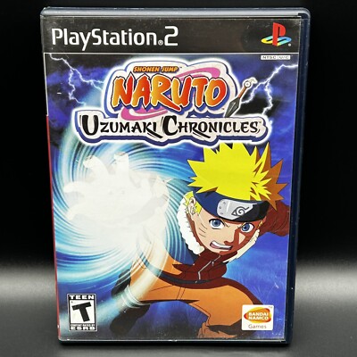 Naruto: Uzumaki Chronicles (Sony Playstation 2, PS2, 2007)  **NO MANUAL**