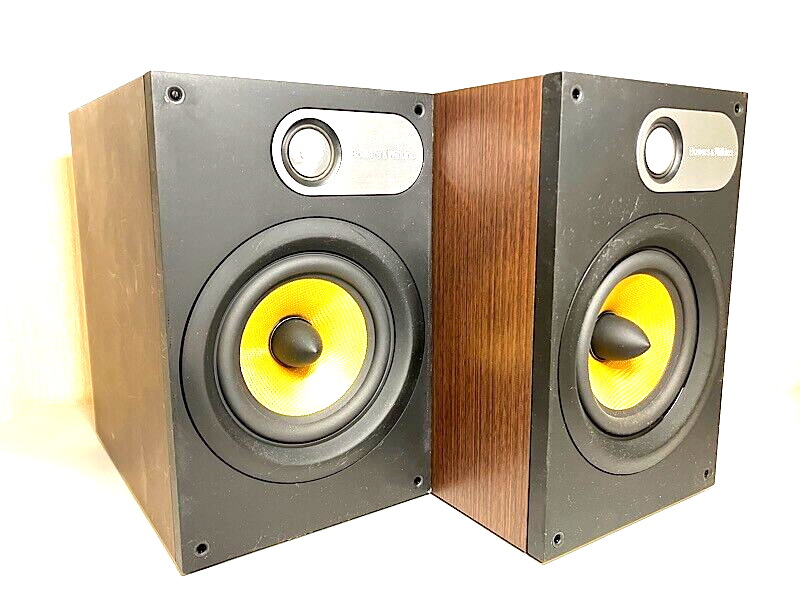 BOWERS & WILKINS 686 BOOKSHELF SPEAKERS 100W BIAMP Confirmed