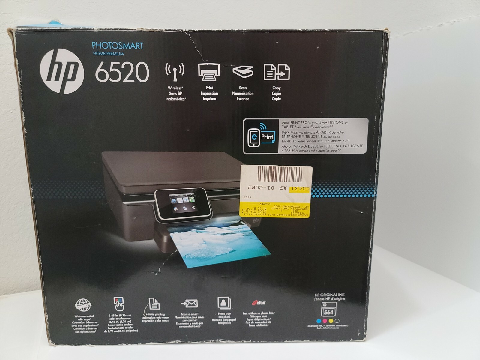 HP Photosmart 6520 All-In-One Inkjet Printer for sale online | eBay