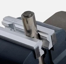 CNC Milling Steel Vise Hard Jaw Fixture V-Type Jaw Aluminum Alloy Parts 4 Or 8