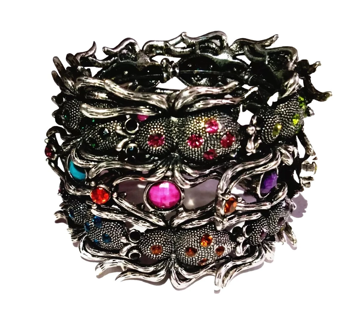 Bracciali di bigiotteria d'argento in cristallo pietra principale cristallo | Acquisti Online su