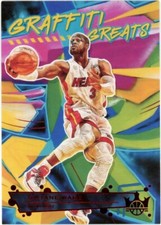 Dwayne Wade #21 Ruby #093/149 2021-22 Court Kings  Graffiti Greats Heat