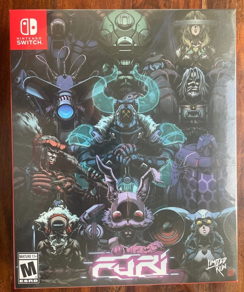 Furi Collector s Edition Limited Run Games Nintendo Switch NEW