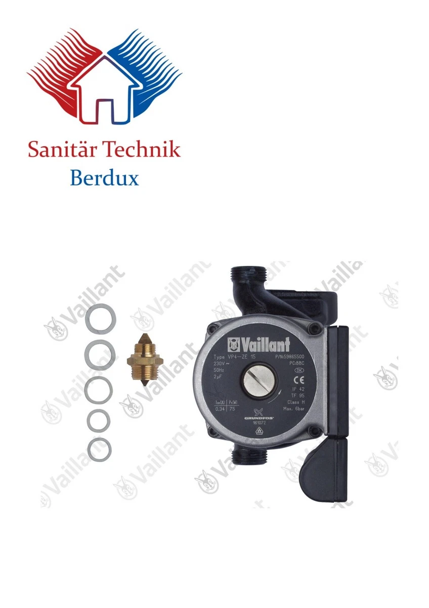 Vaillant Pumpe Art. 161077 NEU & OVP Originalbauteil 4024074140604  