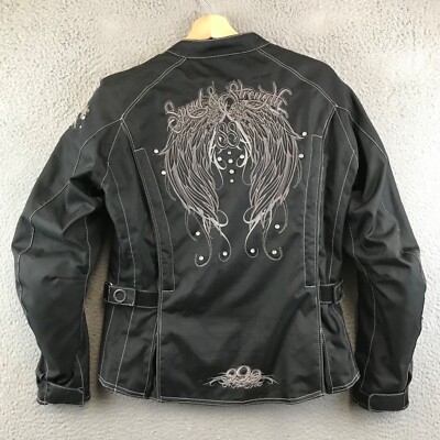 Speed & Strength Womens armour Motorcycle Jacket Black Size XS | eBay