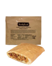 Sweet and Sour Chicken 3 pack MRE Survival Desert Bridgford Ready to Eat meals