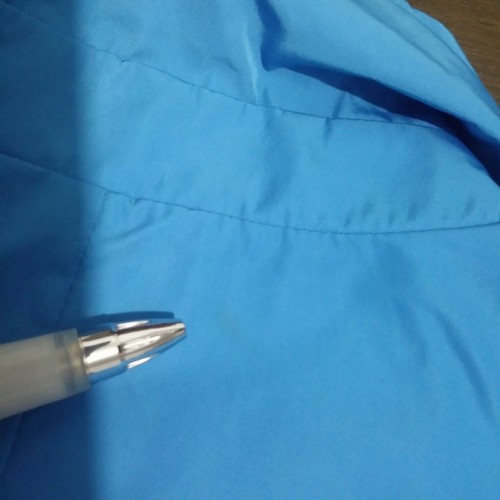 BANANA REPUBLIC BLUE ZIP LIGHT JACKET COAT Lined M - Picture 8 of 12