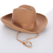 Vintage Michelle Camel Tan 100% Wool Made in USA Hat