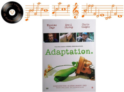 Adaptation 2002 Promo Video Shop Original Movie Poster