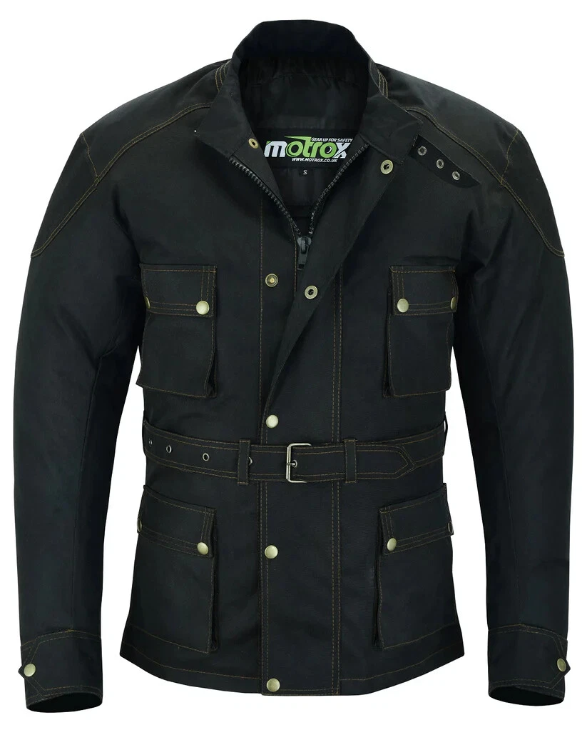 Mens Motorbike Motorcycle Long Jacket Textile Waterproof Coat CE Armers Thermal
Opens in a new windo