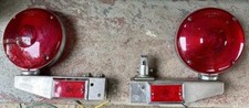 Vintage Stratolite 62 Turn Signals Marker Lights Fire Truck Ambulance