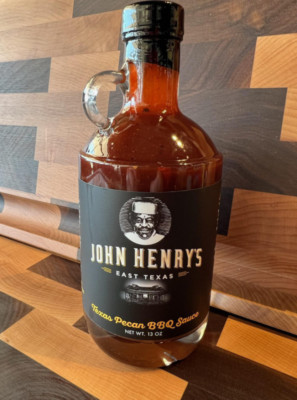 John Henry's East Texas - Texas Pecan BBQ Sauce - FREE SHIP -