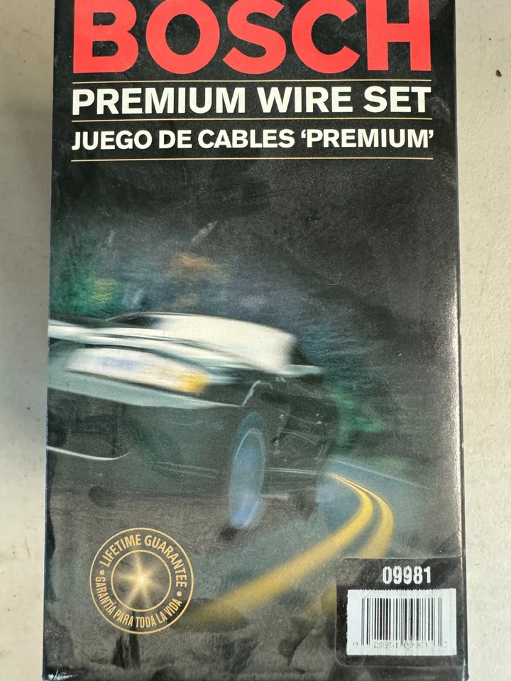 Juego de cables y tapa de bujías de encendido Bosch 09981 para Toyota Tercel 1989-92 1,5 L-L4 Foto 4 de 4