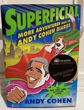 SIGNED Andy Cohen Superficial Hardcover Book The Shop At NBC Studios Exclusive